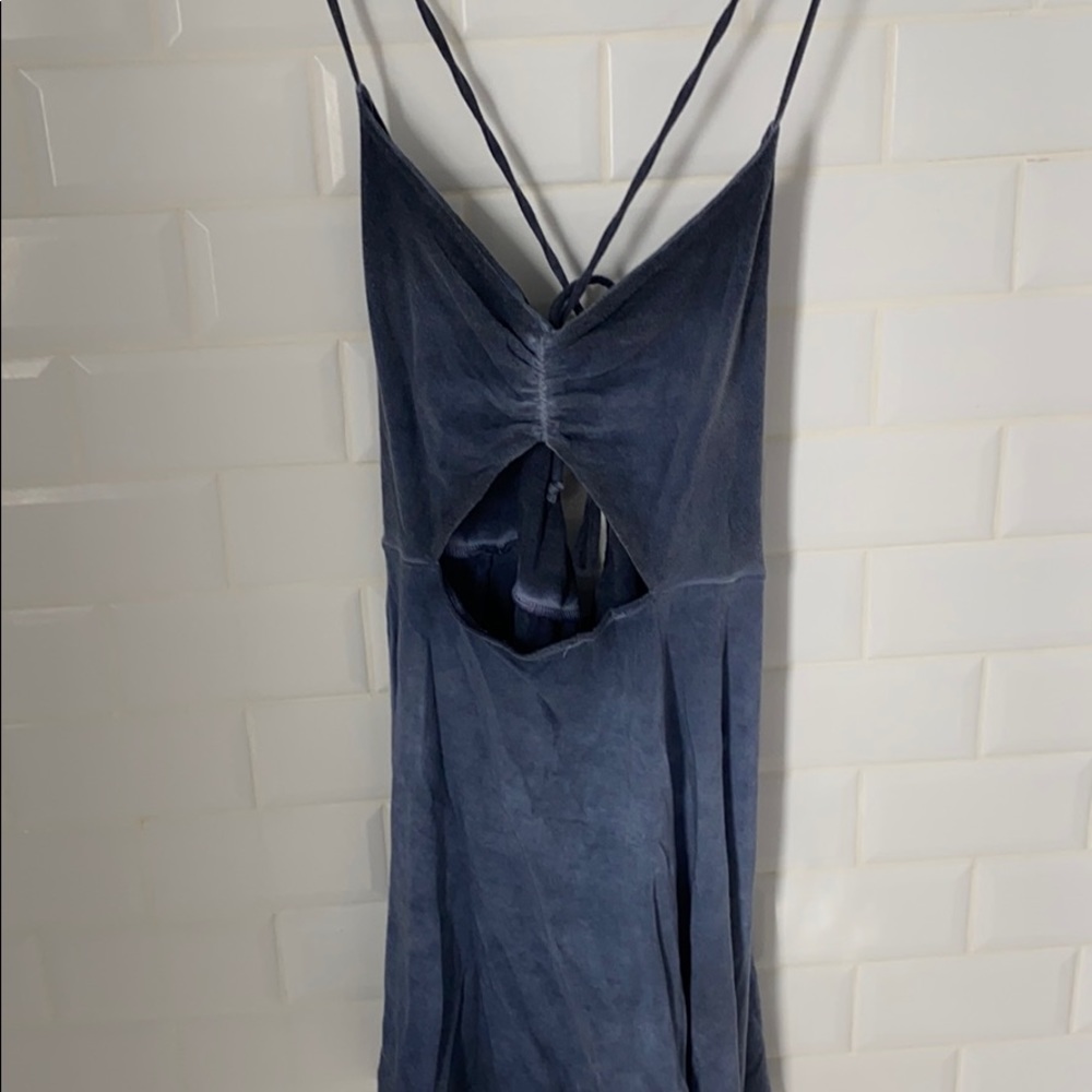 Planet Blue tie-dye mini dress